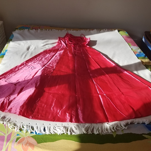 Zum Zum by Niki Livas Spaghetti strap Gown Dress - Picture 13 of 16